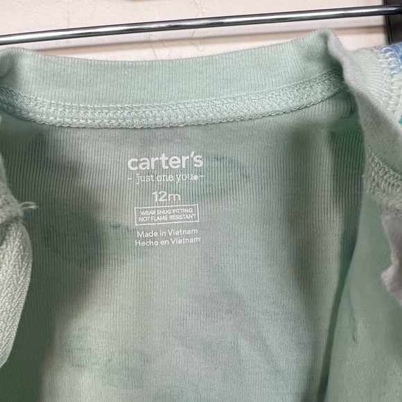 Carter's Vibrant Footies with Fun Design sz 12M NEW - Picture 9 of 9
